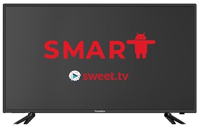 Телевізор 42' Sumato 42FTS03, LED, 1920x1080, 60 Гц, Smart TV, DVB-T2/C, HDMI, USB, VESA 200x100 266343 фото