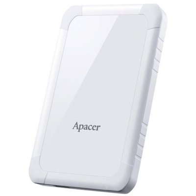 Зовнішній жорсткий диск 1Tb Apacer AC532, White, 2.5', USB 3.1 (AP1TBAC532W-1) 167851 фото