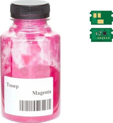 Тонер + чип Kyocera TK-5240, Magenta, P5026, M5526, 90 г, AHK (3203562) 250341 фото