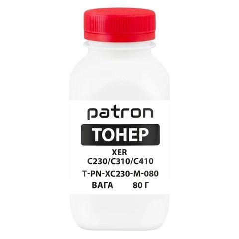 Тонер Xerox C230/C235/C310/C315/C410, Magenta, 80 г, Patron (PN-XC230-M-080) 328179 фото
