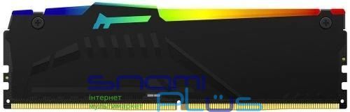 Память 32Gb DDR5, 6400 MHz, Kingston Fury Beast RGB (EXPO), Black (KF564C32BBEA-32) 287368 фото