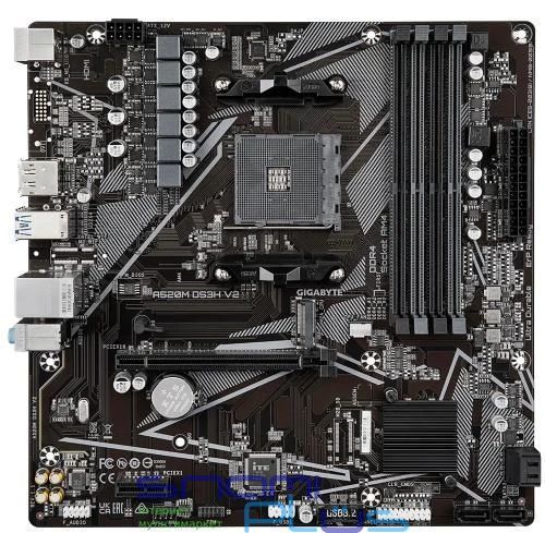 Мат.плата AM4 (A520) Gigabyte A520M DS3H V2 275098 фото