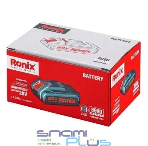 Акумулятор Ronix 20V, 2Ah 271520 фото