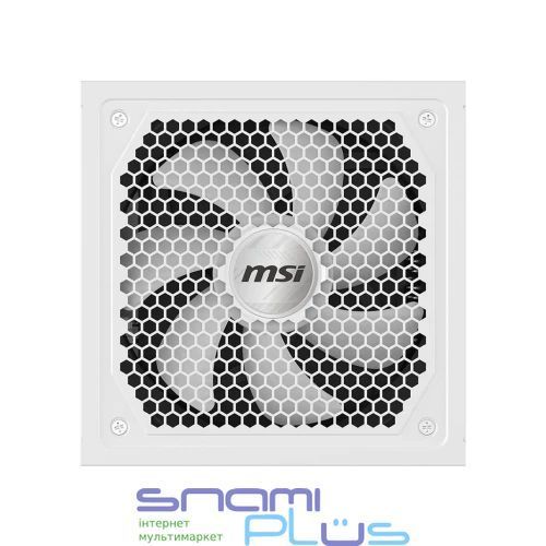 Блок живлення 1000 Вт, MSI MAG A1000GL PCIE5, White 324000 фото
