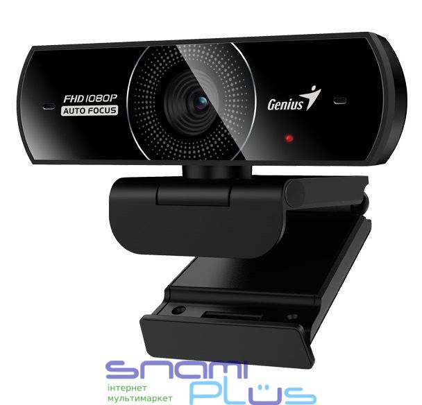 Веб-камера Genius FaceCam 2022AF, Black, 2Mp, 1920x1080/30 fps, микрофон, USB 2.0, автофокус, многофункциональный зажим 264483 фото