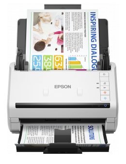 Документ-сканер Epson WorkForce DS-530II, Grey, CIS, A4, 600x600 dpi, автоподача, двостороннє сканування, USB 3.0, 296х176х169 мм, 3.7 кг (B11B261401) 225156 фото