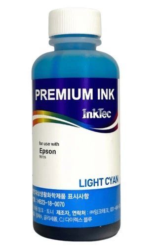 Чорнило InkTec Epson E0017, Light Cyan, 100 мл, водорозчинне (E0017-100MLC) 154778 фото