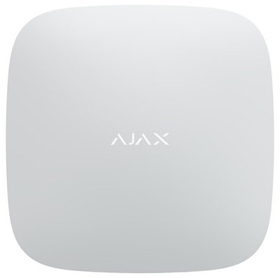 Ретранслятор радіосигналу системи безпеки Ajax ReX, White, 163x163x36 мм, 330 г 198481 фото