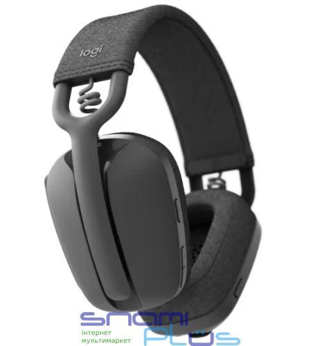 Навушники бездротові Logitech Zone Vibe 100, Graphite (981-001213) 254034 фото