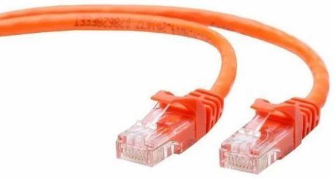 Патч-корд 0.25 м, UTP, Orange, Cablexpert, Cat.5e, CCA, PVC (PP12-0.25M/O) 134572 фото