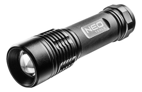 Ліхтар NEO Tools, Black, 200 Лм, світлодіод SMD, 3 режими освітлення, алюмінієвий корпус, IPX7, 3xAAA (99-101) 246870 фото