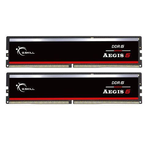 Память 32Gb x 2 (64Gb Kit) DDR5, 5200 MHz, G.Skill Aegis 5, Black (F5-5200J4040A32GX2-IS) 306799 фото