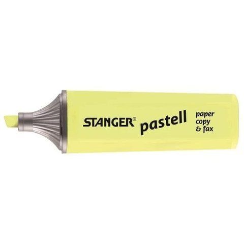 Маркер текстовий Stanger, Yellow, 1-5 мм, пастель (180027000) 225568 фото