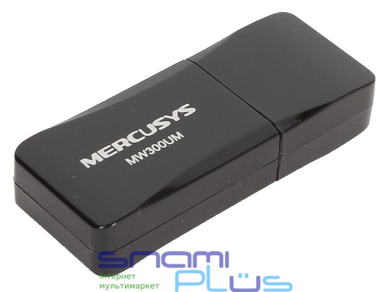 Сетевой адаптер USB Mercusys MW300UM Wi-Fi 802.11n 300Mb, Pico, USB 157010 фото