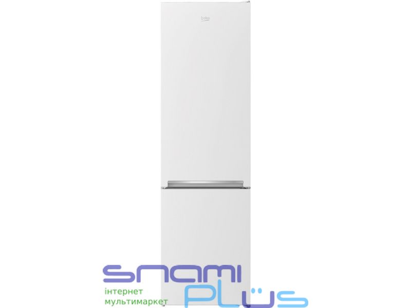 Холодильник Beko RCNA406I30W, White, двокамерний, No Frost, загальний об'єм 362L, корисний об'єм 253L/109L, 202,5x59,5x67 см 183547 фото