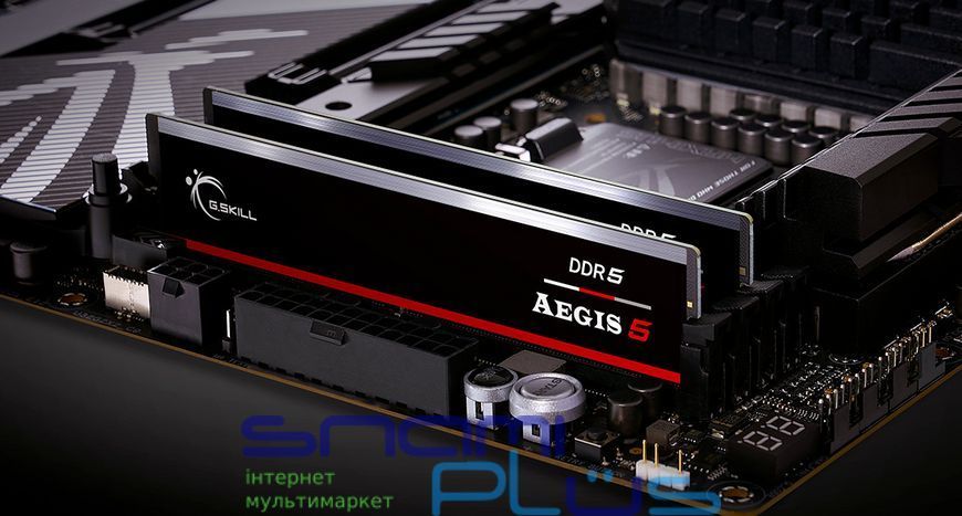 Пам'ять 32Gb x 2 (64Gb Kit) DDR5, 6000 MHz, G.Skill Aegis 5, Black (F5-6000J3636F32GX2-IS) 304242 фото