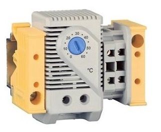 Замикаючий термостат, ZPAS, 6А, на DIN рейці для вентилятора (WN-0201-02-00-000/A) 232606 фото