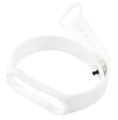 Ремінець для фітнес-браслету Xiaomi Mi Band 5, Original design, White 211815 фото
