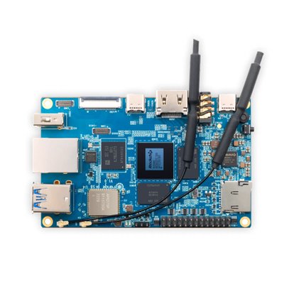 Комп'ютер одноплатний Orange Pi 5B, Rockchip RK3588S, 16Gb LPDDR4, 256Gb EMMC, GLan (YT8531C), WiFi 6, Bluetooth 5.0, 2xUSB 2.0 / 1xUSB 3.0 / 1xType-C, microSD 277386 фото