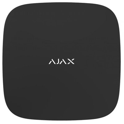 Централь Ajax Hub 2 Plus, Black, 2xGSM / WiFi / Ethernet, з підтримкою датчиків з фотофіксацією, до 200 пристроїв, до 200 користувачів, віддалене налаштування, вбудований акумулятор (до 15 ч), 163х163х36 мм, 351 г 222137 фото