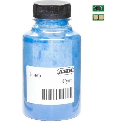 Тонер + чип Canon C-EXV 64, Cyan, 750 г / 25 500 копий, AHK (50000555) 309969 фото