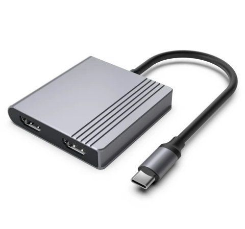 Хаб USB Gembird A-CM-COMBO3-04, Grey 325396 фото