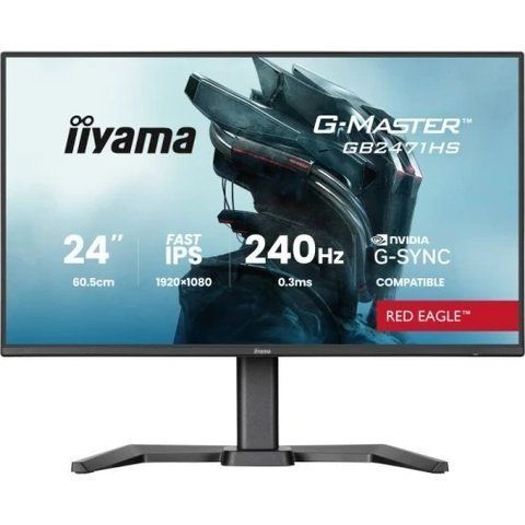 Монитор 23.8" Iiyama G-Master GB2471HS-B1, Black 321953 фото