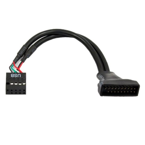 Перехідник USB 3.0 (19PIN) - USB2.0 (9PIN), Chieftec (Cable-USB3T2) 198731 фото