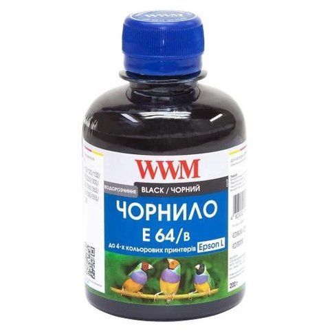 Чорнило WWM Epson L100/120/200/300/350/3100, Black, 200 мл, водорозчинне (E64/B) 101480 фото