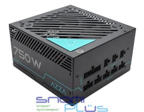 Блок живлення 750 Вт, AZZA, Black (PSAZ-750G) 257754 фото