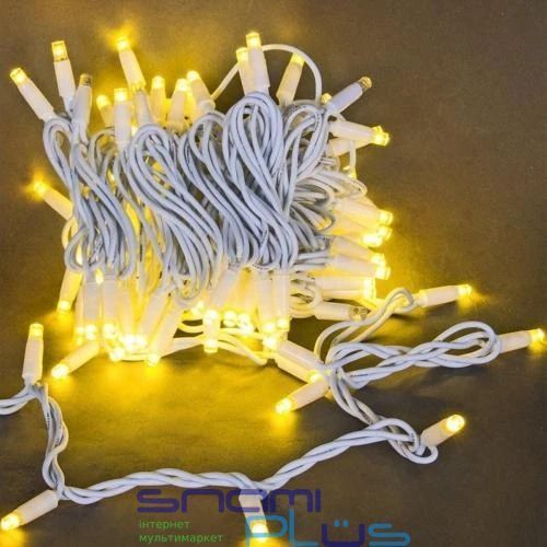 Гірлянда вулична світлодіодна ColorWay, White (теплий), 100LED, 10м, 220V (CW-GO-100L10WW) 235946 фото