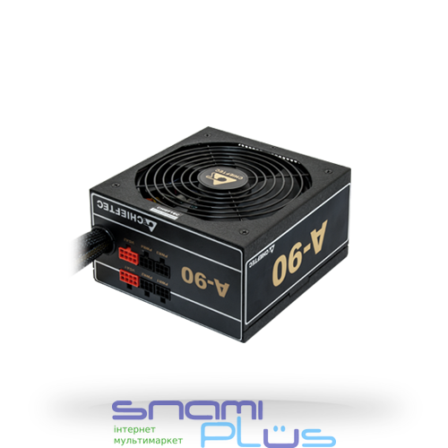 Блок питания Chieftec 550W GDP-550C, 140 mm, 24pin, 1x4+4pin, SATA х 6, Molex 3x4pin, 4x6+2pin, кабеля модульные 170814 фото