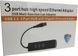 Хаб USB Dynamode USB3.0-Type-A-RJ45-HUB3, Black 273710 фото 3