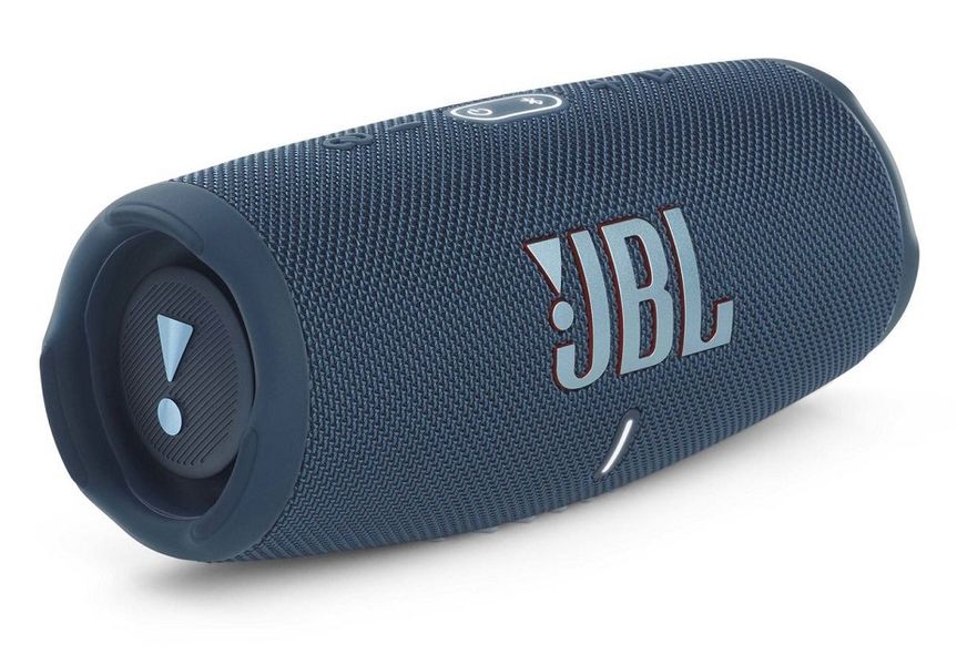 Колонка портативна 2.0 JBL Charge 5, Dark Blue, 40 Вт (30Вт + 10Вт), Bluetooth 5.1, IP67, технологія 'PartyBoost', USB Type-C, акумулятор 7500 mAh (JBLCHARGE5BLU) 223256 фото