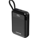 Універсальна мобільна батарея 10000 mAh, Canyon OnPower 104, Black, 22.5 Вт (CNS-CPB104B) 323623 фото