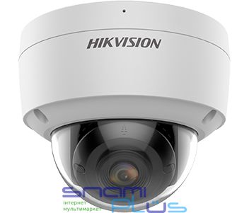 IP камера Hikvision DS-2CD2147G2-SU(C) (2.8 мм), 4 Мп, 1/1.8' CMOS, 2688х1520, H.265+, micro SD, RJ45, IP67, PoE, микрофон, 122х100 мм 237540 фото