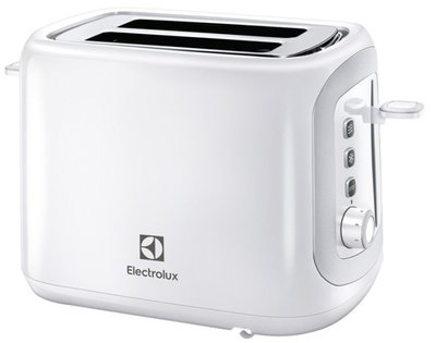Тостер Electrolux EAT3330, White, 940W, 2 тости, 2 відділення, 7 режимів підсмажування, пластик 228989 фото