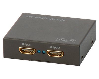 Розгалужувач HDMI сигналу, Digitus, Black, на 2 порти HDMI V1.4, до 15 м (DS-46304) 167868 фото