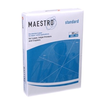 Папір А4 Maestro Standard+ 80 г/м², 500 арк 120569 фото