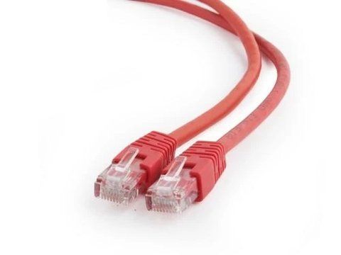 Патч-корд 2 м, UTP, Red, Cablexpert, Cat.6, CCA, PVC (PP6U-2M/R) 209320 фото