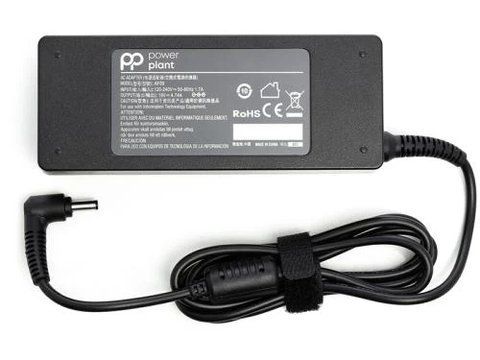 Блок живлення PowerPlant для ноутбуків Asus 19V, 4.74A, 90W, 4.0x1.35 (AS90F4014) 245246 фото