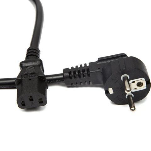 Кабель живлення від мережі PC-186, Black, 2 м, PowerPlant (CC360321) 305594 фото