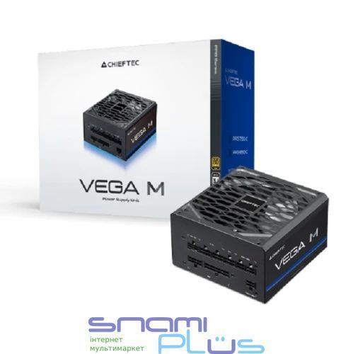 Блок питания 1000 Вт, Chieftec VEGA M, Black (PPG-1000-C) 317656 фото