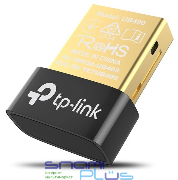 Контроллер USB TP-LINK UB400, Black, Slim, Bluetooth 4.0 211584 фото