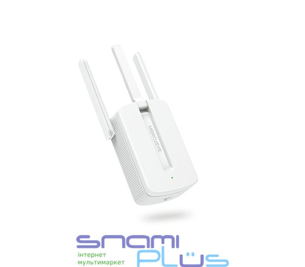 Wi-Fi повторювач Mercusys MW300RE Range Extender, 300Mbps, travel Router 157012 фото