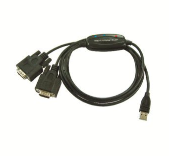 Конвертер USB - Com Viewcon VE591 USB2.0-2хCOM (9+25pin), 1м 243290 фото