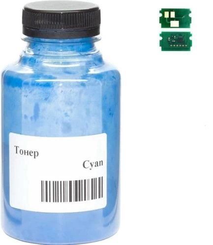 Тонер + чип Kyocera TK-5270, Cyan, P6230, M6230/M6630, 180 г / 6000 копий, AHK (50000145) 273718 фото