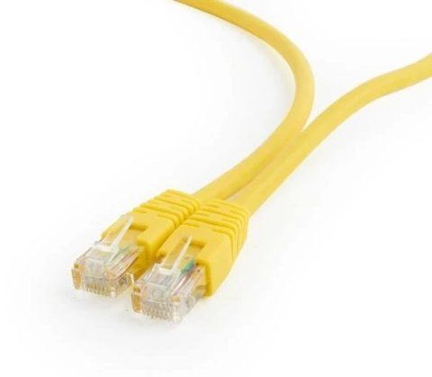 Патч-корд 2 м, UTP, Yellow, Cablexpert, Cat.6, CCA, PVC (PP6U-2M/Y) 209321 фото