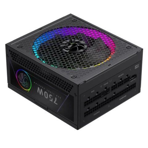 Блок питания 750 Вт, GameMax RGB PRO 750G, Black 314054 фото