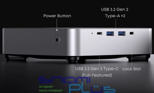Неттоп Chuwi AuBox 8745, Silver, Ryzen 7 8745HS, 16Gb, 512Gb, 780M, Win11P (CWI603) 319262 фото